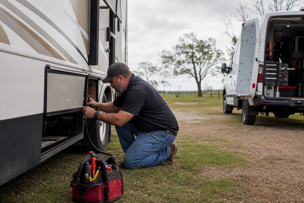 Mobile service near Lake Conroe